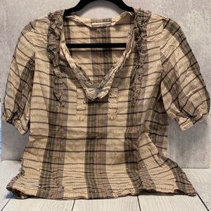 Madewell Eliot 3/4 sleeve top